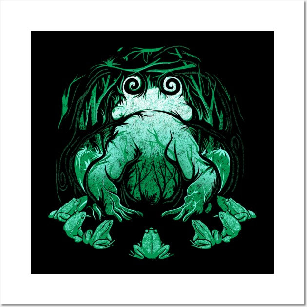 Lord of the Frogs Wall Art by stevenlefcourt